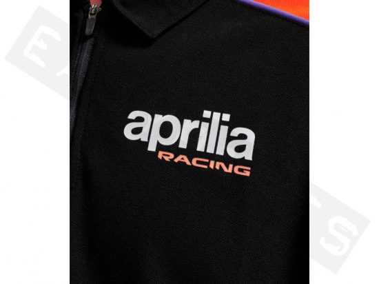 Polo APRILIA Racing Team 2023 noir Homme